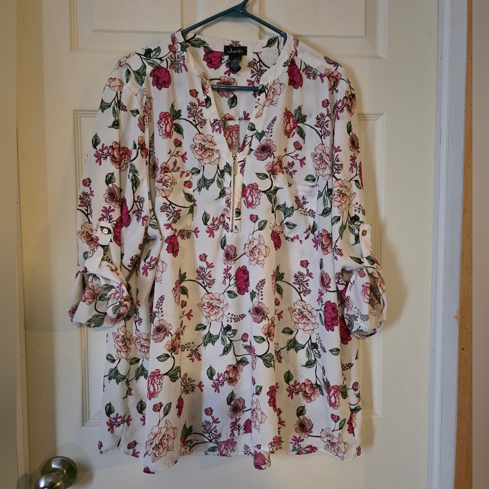 Floral Print Women's Top